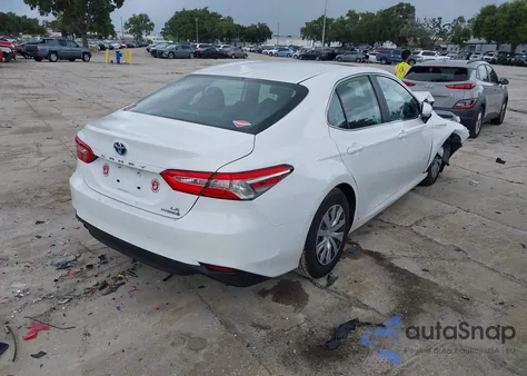 2019 Toyota Camry Hybrid Le из США, поврежденный, VIN 4T1B31HK7KU511496